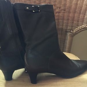Cole Haan boots -chocolate brown, 2”heel